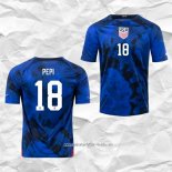 Camiseta Segunda Estados Unidos Jugador Pepi 2022