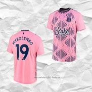 Camiseta Segunda Everton Jugador Mykolenko 2022 2023