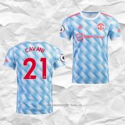 Camiseta Segunda Manchester United Jugador Cavani 2021 2022