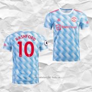 Camiseta Segunda Manchester United Jugador Rashford 2021 2022