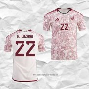 Camiseta Segunda Mexico Jugador H.Lozano 2022