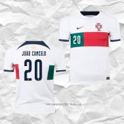 Camiseta Segunda Portugal Jugador Joao Cancelo 2022