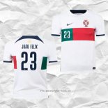 Camiseta Segunda Portugal Jugador Joao Felix 2022