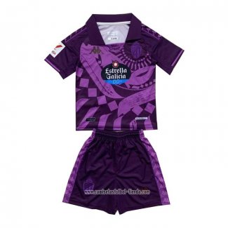 Camiseta Segunda Real Valladolid 2023 2024 Nino