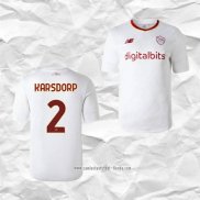 Camiseta Segunda Roma Jugador Karsdorp 2022 2023