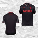 Camiseta Segunda Stoke City 2022 2023 Negro