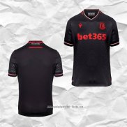 Camiseta Segunda Stoke City 2022 2023 Negro