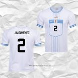 Camiseta Segunda Uruguay Jugador J.M.Gimenez 2022
