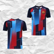 Camiseta de Entrenamiento Barcelona 2021 2022 Azul