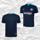 Camiseta de Entrenamiento Chelsea 2024 2025 Azul