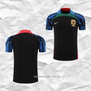 Camiseta de Entrenamiento Portugal 2022 2023 Negro