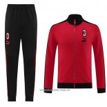 Chandal de Chaqueta del AC Milan 2023 2024 Rojo