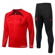 Chandal de Chaqueta del Liverpool 2022 2023 Rojo