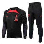 Chandal de Chaqueta del Liverpool 2022 2023 Negro