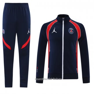 Chandal de Chaqueta del Paris Saint-Germain Jordan 2021 2022 Azul