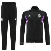 Chandal de Chaqueta del Real Madrid 2022 2023 Negro