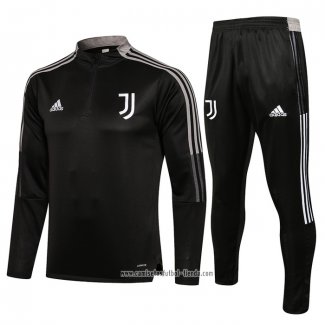 Chandal de Sudadera del Juventus 2021 2022 Nino Negro