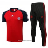Chandal del Bayern Munich 2021 2022 Manga Corta Rojo