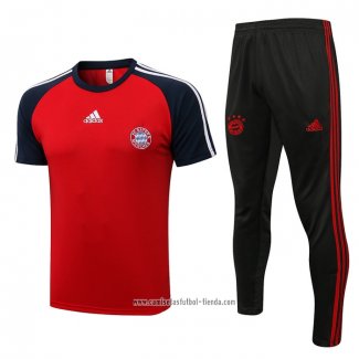 Chandal del Bayern Munich 2021 2022 Manga Corta Rojo