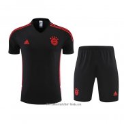 Chandal del Bayern Munich 2022 2023 Manga Corta Negro - Pantalon Corto