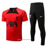 Chandal del Liverpool 2022 2023 Manga Corta Rojo