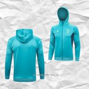 Chaqueta con Capucha del Juventus 2023 2024 Verde