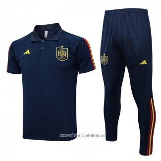 Conjunto Polo del Espana 2023 2024 Azul