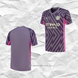 Camiseta Manchester City Portero 2023 2024 Purpura