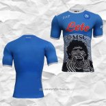 Camiseta Napoli Maradona Special 2021 2022 Azul