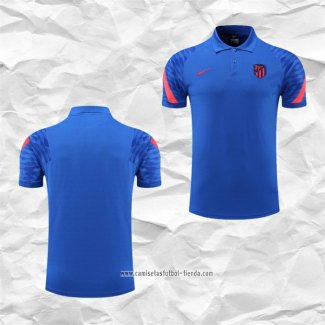 Camiseta Polo del Atletico Madrid 2022-2023 Azul