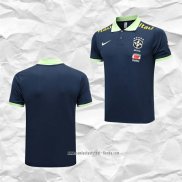 Camiseta Polo del Brasil 2023 2024 Azul