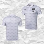 Camiseta Polo del Paris Saint-Germain 2021 2022 Blanco