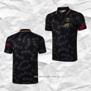 Camiseta Polo del Paris Saint-Germain 2021 2022 Negro