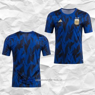 Camiseta Pre Partido del Argentina 2022 Azul