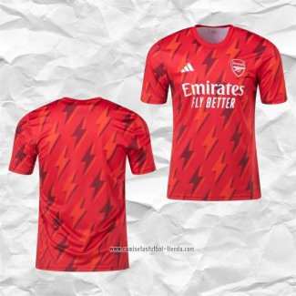 Camiseta Pre Partido del Arsenal 2023 Rojo