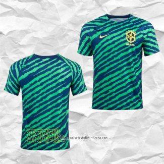 Camiseta Pre Partido del Brasil 2022 Verde