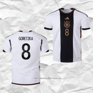 Camiseta Primera Alemania Jugador Goretzka 2022