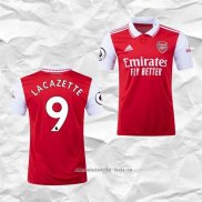 Camiseta Primera Arsenal Jugador Lacazette 2022 2023