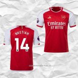 Camiseta Primera Arsenal Jugador Nketiah 2023 2024