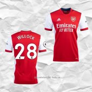 Camiseta Primera Arsenal Jugador Willock 2021 2022