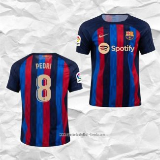 Camiseta Primera Barcelona Jugador Pedri 2022 2023