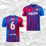 Camiseta Primera Barcelona Jugador Xavi 2021 2022