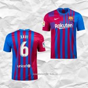 Camiseta Primera Barcelona Jugador Xavi 2021 2022