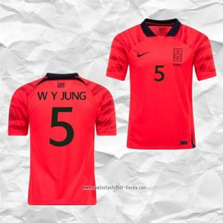 Camiseta Primera Corea del Sur Jugador Jung Woo Young 2022