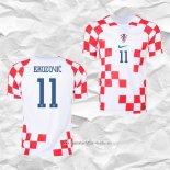 Camiseta Primera Croacia Jugador Brozovic 2022