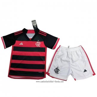 Camiseta Primera Flamengo 2024 Nino