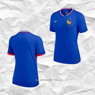 Camiseta Primera Francia 2024 Mujer