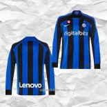 Camiseta Primera Inter Milan 2022 2023 Manga Larga