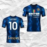 Camiseta Primera Inter Milan Jugador Lautaro 2021 2022