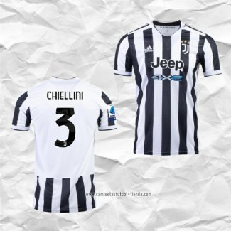 Camiseta Primera Juventus Jugador Chiellini 2021 2022